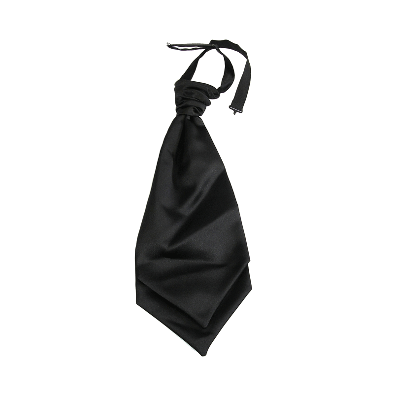 Scrunchie Cravat Black