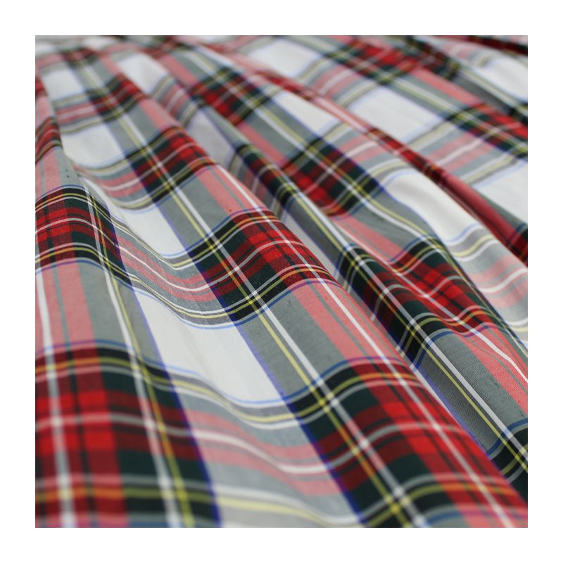 Silk tartan by the metre