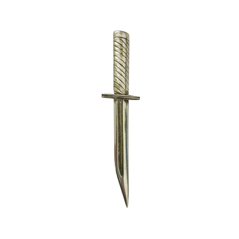 Sterling Silver Bowie Knife Kilt Pin