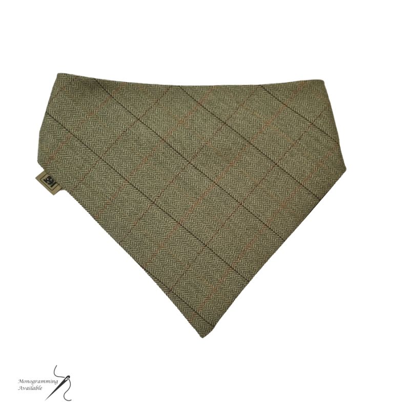 Dog Bandana in Tweed - Made to Order