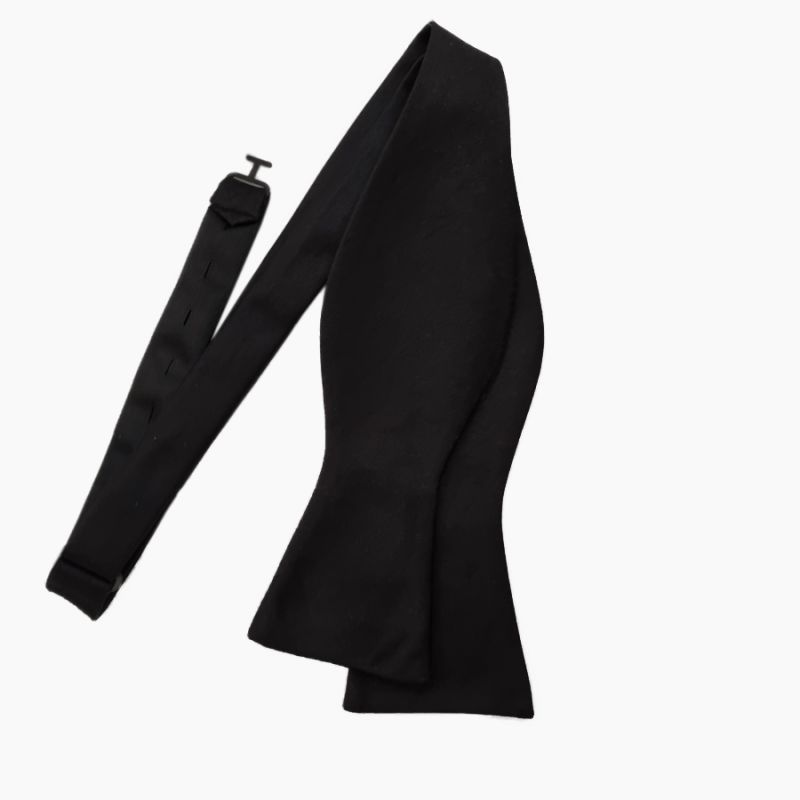 Self Tie Bow Tie, Black 