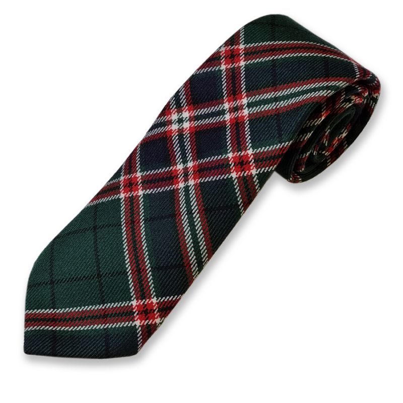 Macfarlane Hunting Modern Tartan Tie in Pure New Wool