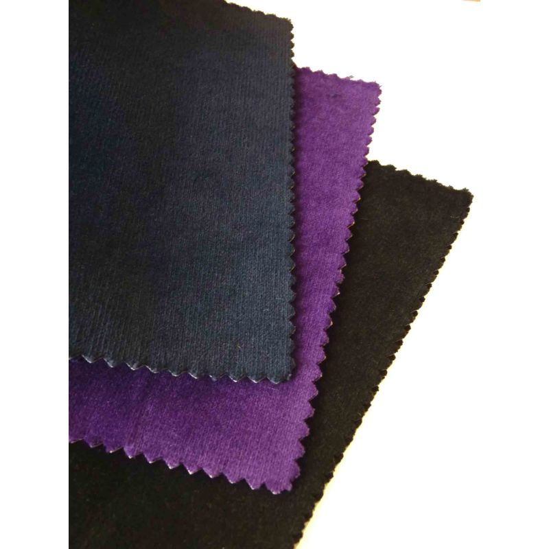 Velvet & Coloured Worsted fabric by the metre