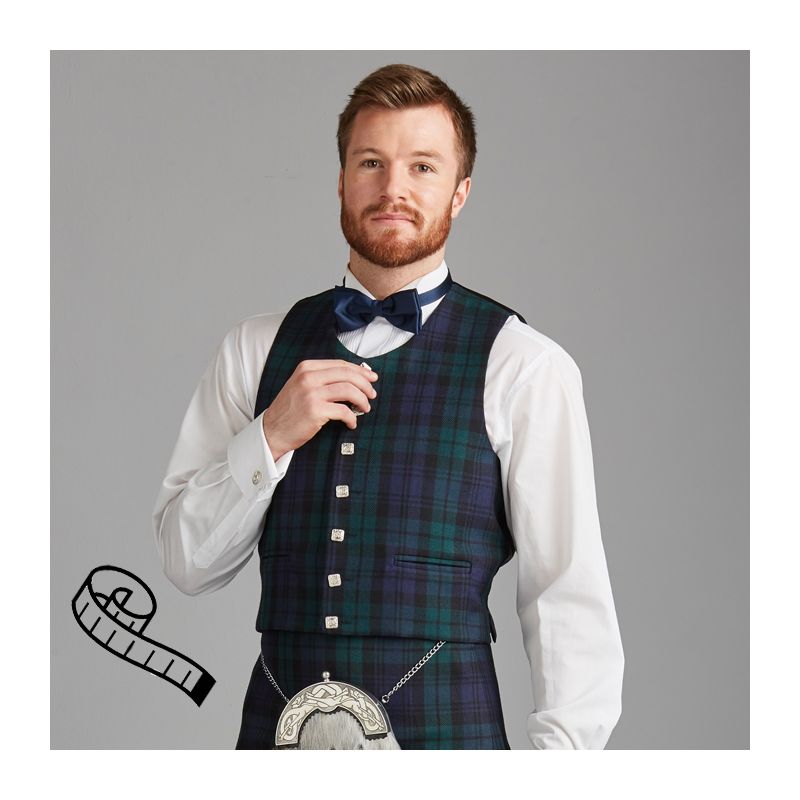 Sheriffmuir Tartan Vest, 7 buttons Special Order