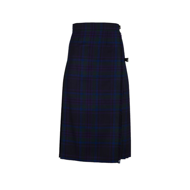 Classic Kilted Skirt in Spirit of Scotland - Below the Knee Length