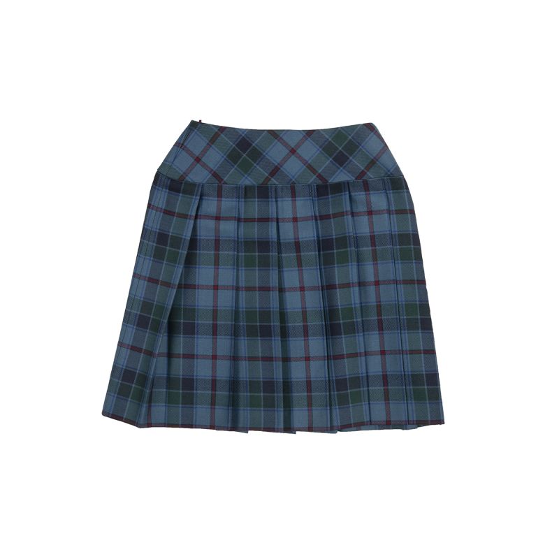 Hipster Pleated Skirt in Leith Tartan - Mini Length