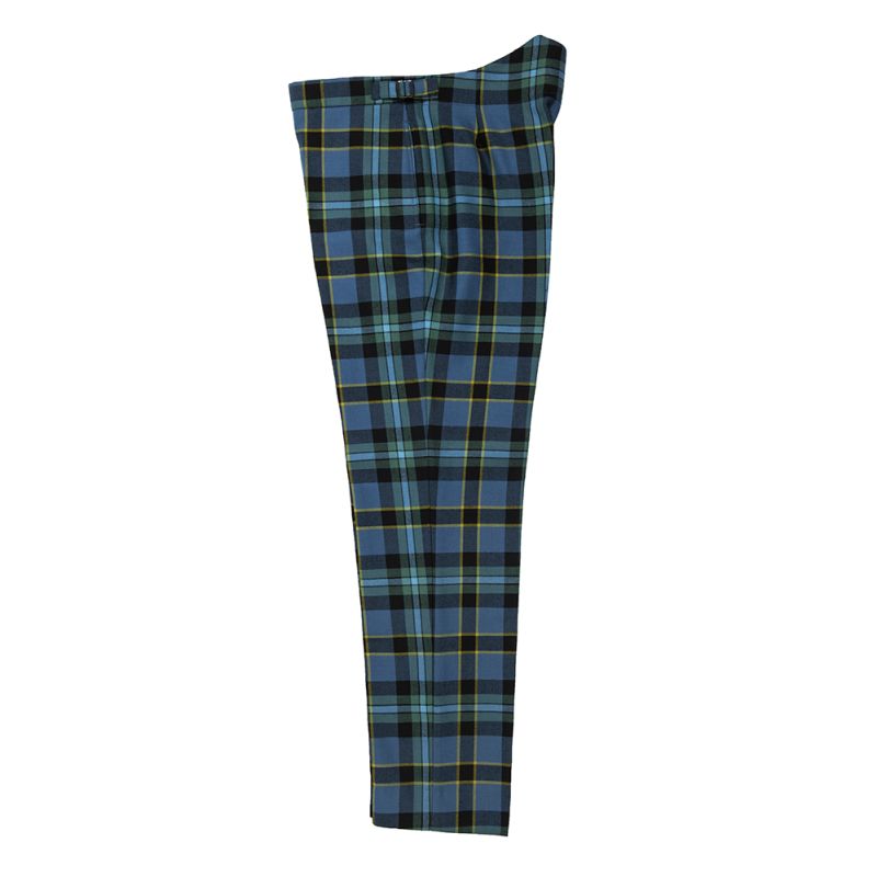 Fishtail Waistband Trousers in Weir Ancient Tartan