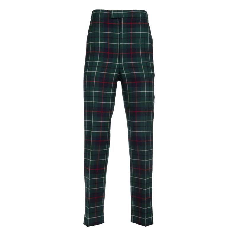 Fishtail Waistband Trousers in Duncan Modern Tartan