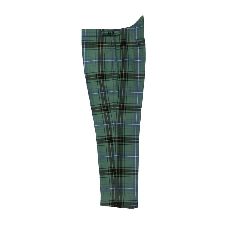 Fishtail Waistband Trousers in Henderson Ancient Tartan 