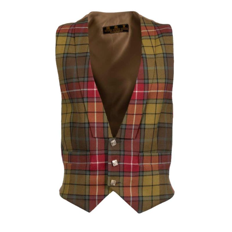 Evening Waistcoat in Buchanan Weathered Tartan