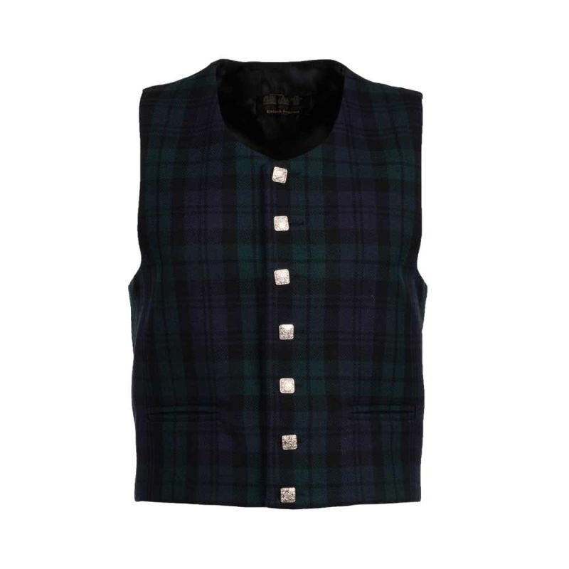 Sherrifmuir Waistcoat in Blackwatch Tartan