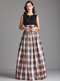 silk tartan evening dress Scottish Dress Silk Tartan Evening Dress Simple Tartan Evening Gown  House  Of Scotland