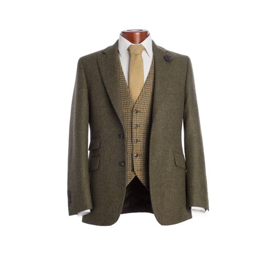 1868 Collection Cairngorm Green Tweed