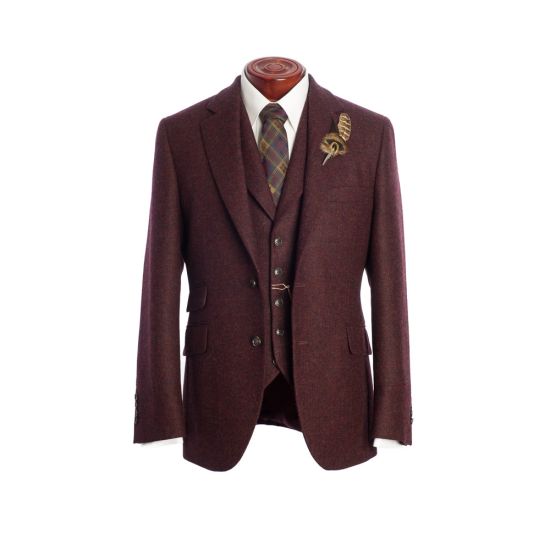 Kinloch Anderson Cairngorm Highland Tweed Jacket in Pheasant