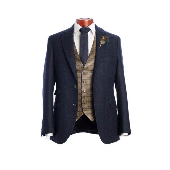 The Cairngorm Highland Jacket in Midnight Ocean 