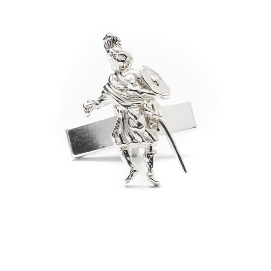 SILVER HIGHLANDER CUFFLINKS