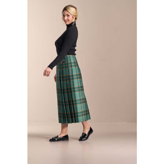 The Kinloch Anderson Assymetric Pleat Skirt