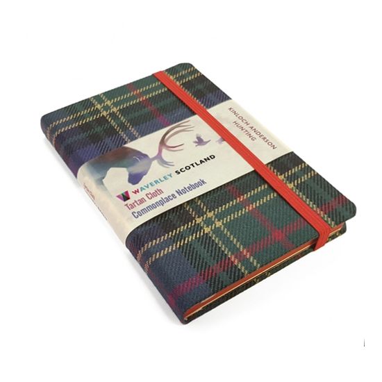 Kinloch Anderson Commonplace Notebook in Kinloch Anderson Hunting Tartan