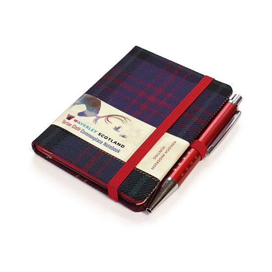Kinloch Anderson Tartan Notebook in Hunting Tartan Angled