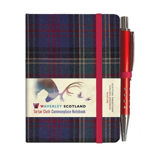 Kinloch Anderson Tartan Notebook in Hunting Tartan