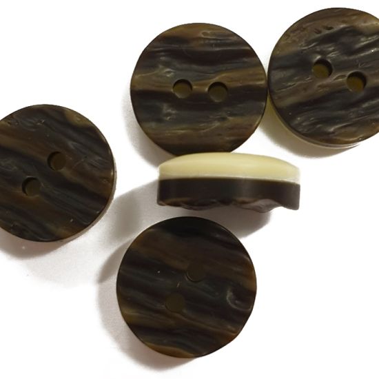 Imitation Staghorn Button - Small