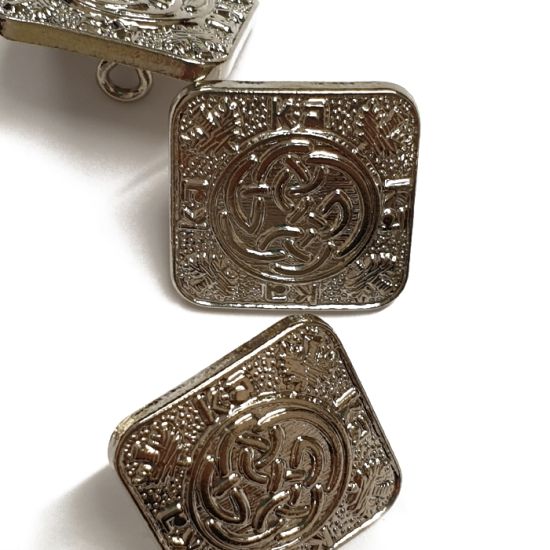 Kinloch Anderson Chrome Celtic Button - Large
