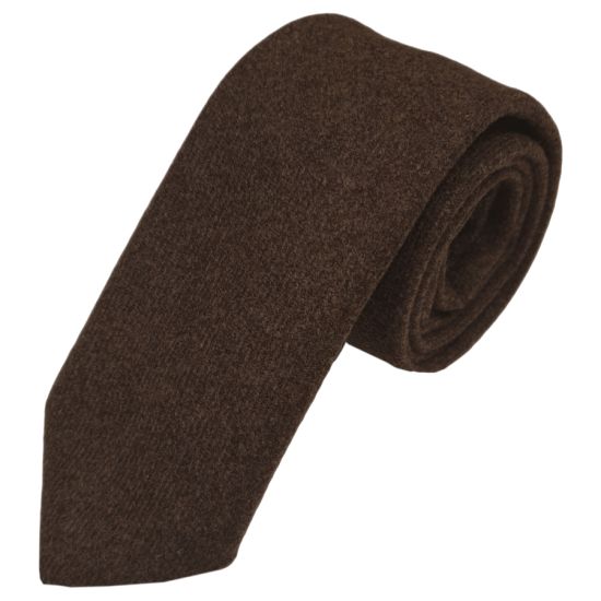 Bracken Tweed Tie in Pure New Wool