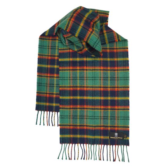 Antrim County Lambswool Tartan Scarf
