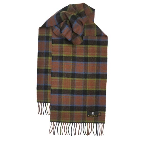 Lambswool Scarf in Laois County Tartan