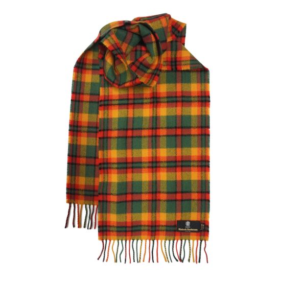 Londonderry County Tartan lambswool scarf
