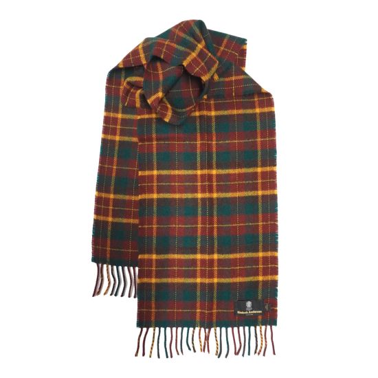Lambswool Scarf in Monaghan County Tartan