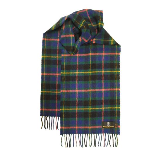 Lambswool Scarf in Offaly County Tartan