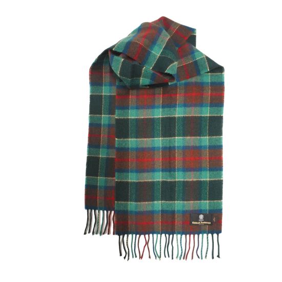 Lambswool Scarf in Waterford County Tartan