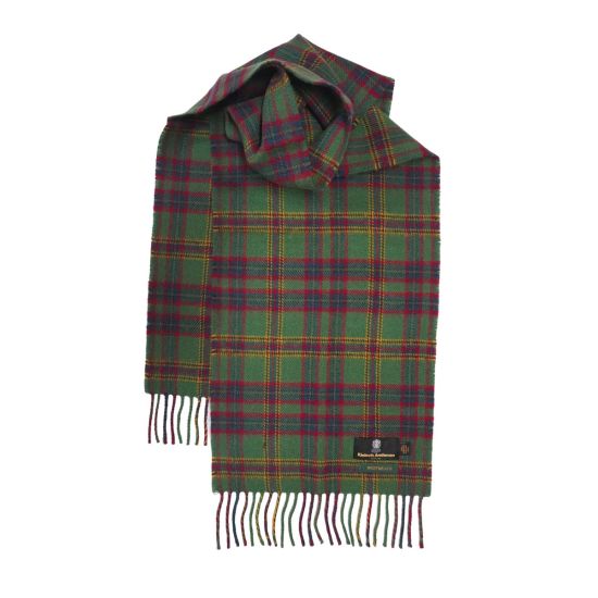 Westmeath County Tartan Lambswool Scarf