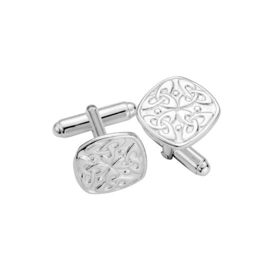 Sterling Silver Cufflinks in Celtic Design