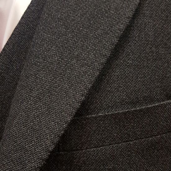The Kinloch Anderson Day Kilt Jacket in Charcoal Grey Tweed