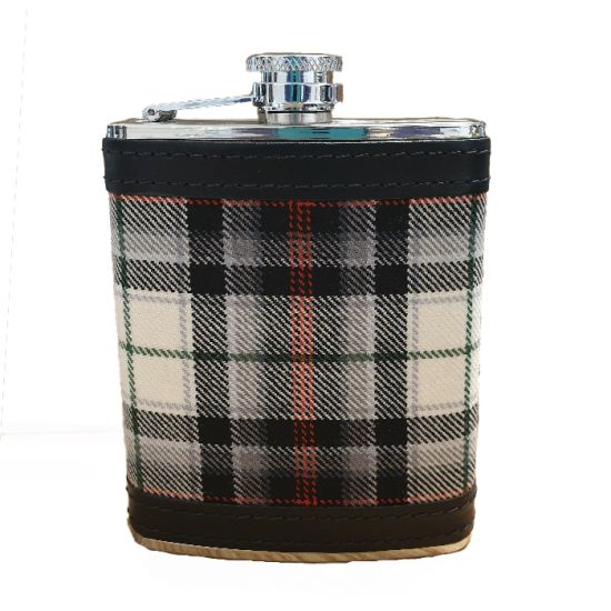HIP FLASK IN EDINBURGH ZOO PANDA TARTAN