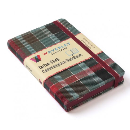 Gordon Red Tartan Notebook