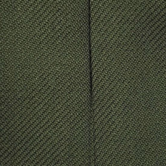 Green Muted Garter Flashes to tone with kilt