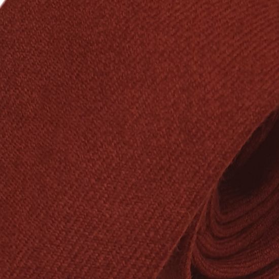 Red Tweed Tie in Pure New Wool