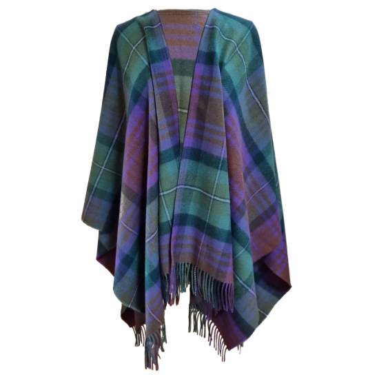 Lambswool Serape - Isle of Skye Tartan