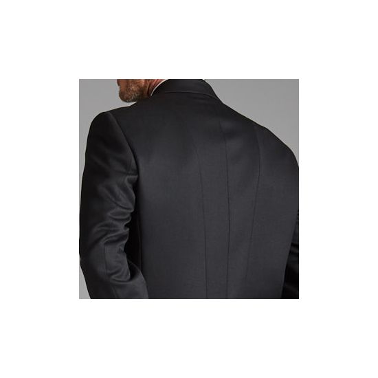 The Kinloch Anderson Coatee and Vest in Black Barathea Special Order