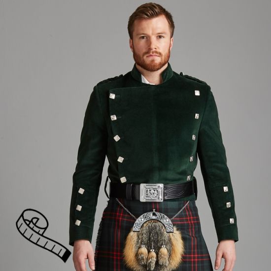 Montrose Doublet in Velvet or Coloured Worsted Special Order made to order