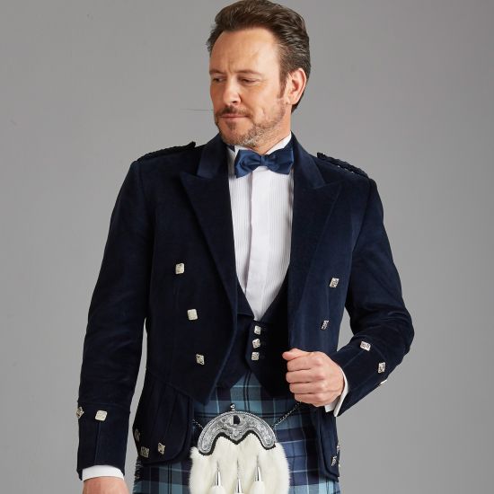 Regulation Doublet and Vest in Velvet or Coloured Worsted Special Order