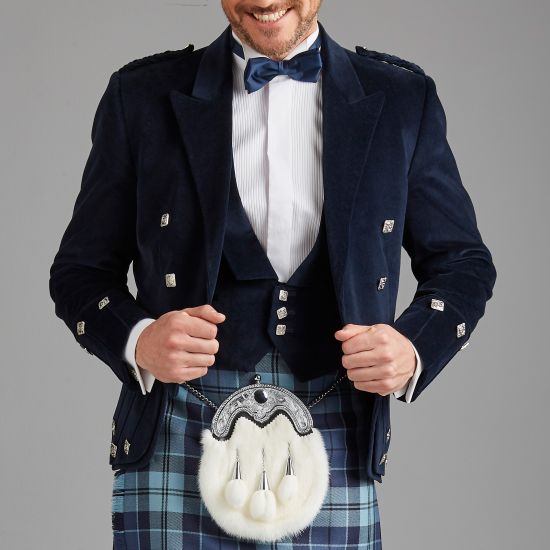 Regulation Doublet and Vest in Velvet or Coloured Worsted Special Order