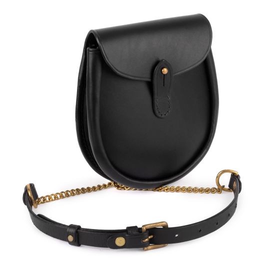 Kinloch Anderson x MacKenzie Leather Black Day Sporran