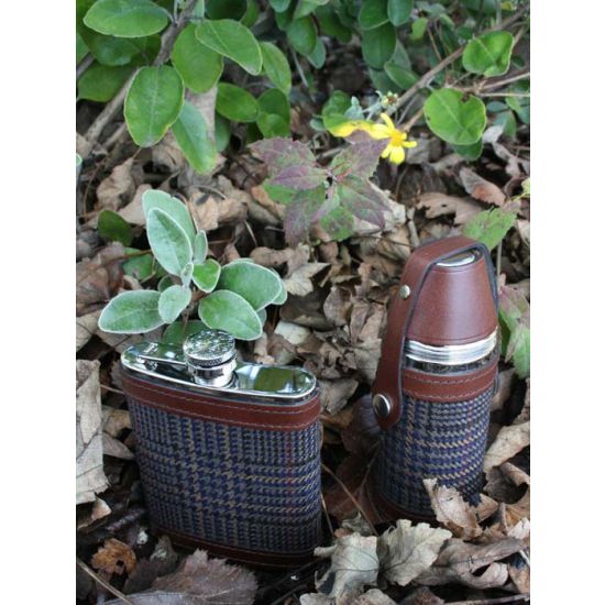 Kinloch Anderson Glen Check Hip Flask