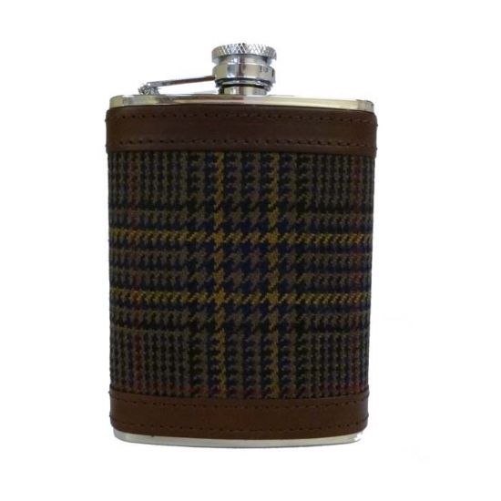 Kinloch Anderson Glen Check Hip Flask
