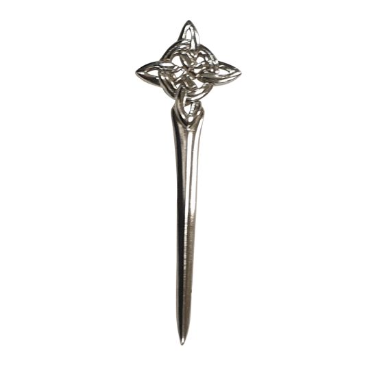 Celtic Knot Kilt Pin Hallmarked Sterling Silver