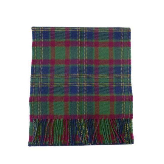 Lambswool Scarf in Cork County Tartan
